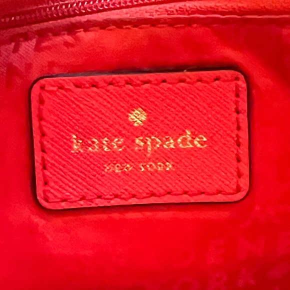 🌟 Stunning 'Crab Red' Kate Spade NY Laurel Way Dally Tote- EUC - Picture 15 of 15